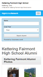 Mobile Screenshot of ketteringfairmonthighschool.org